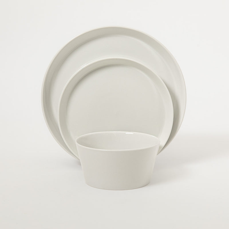 Martha Stewart Selma 12pc Dinnerware Set - White - Fine Ceramic - Gift Box