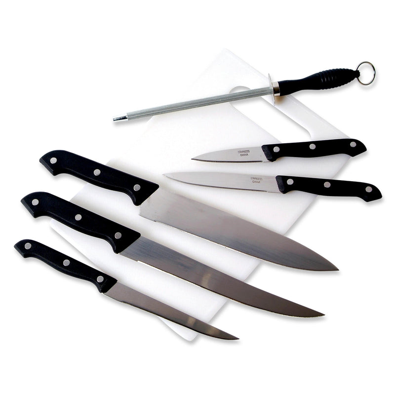 Gibson Home Canterbury 7pc Stainless Steel Cutlery Set - Clam Pack