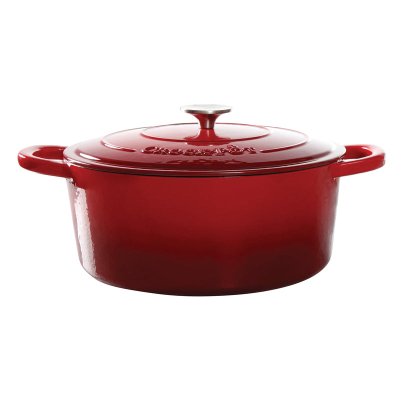 Crock-Pot Artisan 7qt Enamel Cast Iron Dutch Oven w/ Lid - Cast Iron - GBX