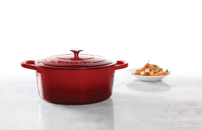 Crock-Pot Artisan 7qt Enamel Cast Iron Dutch Oven w/ Lid - Cast Iron - GBX