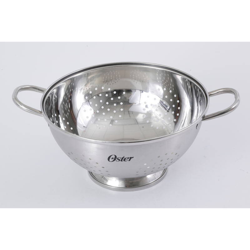 Oster Corden 5 qt Stainless Steel Colander - Open Stock w/ Color Sleeve