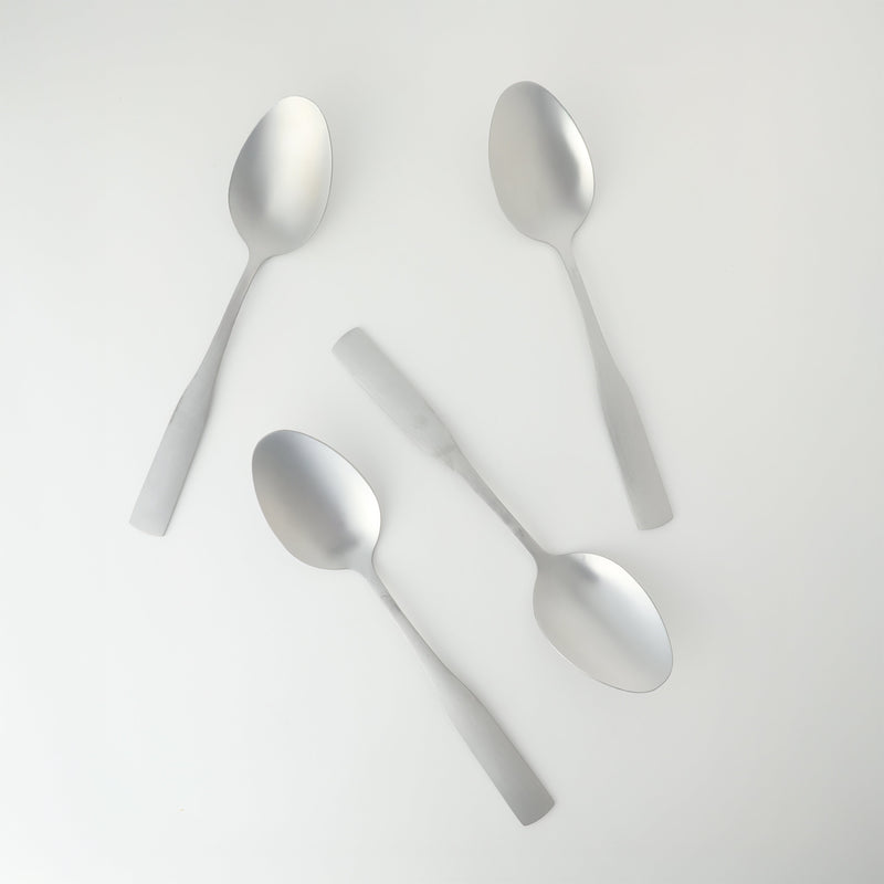 Gibson Home Classic Profile 4 Pack Dinner Spoon - Mirror Polished - Stainless Steel - Hang Tag