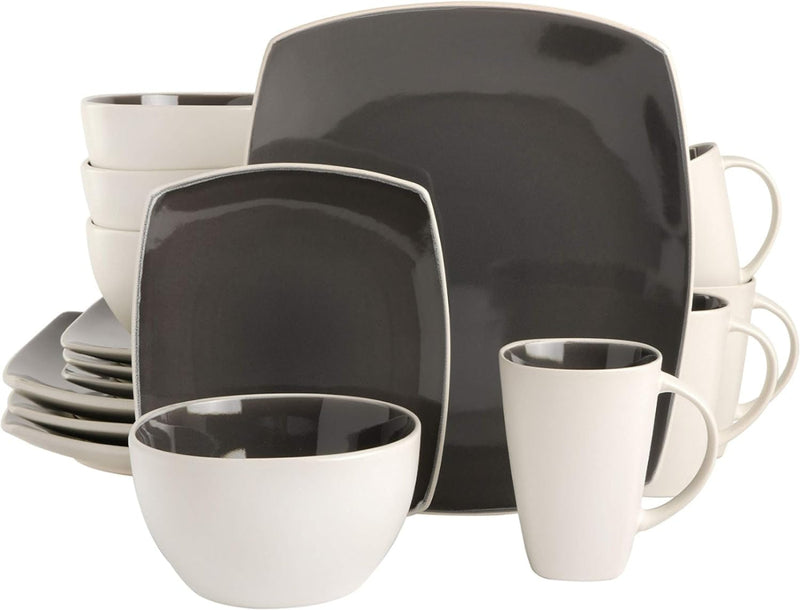 Soho Lounge 16pc Stoneware Dinnerware Set - Remailer