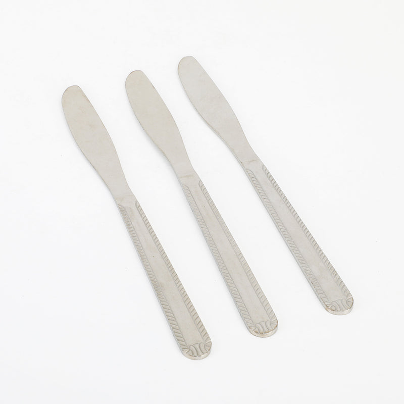 Gibson Home Tustin 3 pc Stainless Steel Dinner Knife - Hang Tag