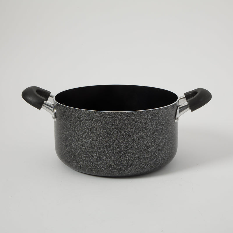 Oster Clairborne 6qt Aluminum Dutch Oven w/ Lid - Charcoal Grey - Nonstick Interior Hammered Exterior - Bakelite Handle & Knob - Shrink Wrap w/ Color Label