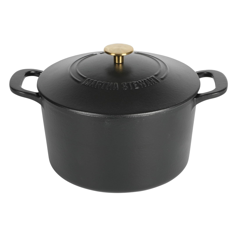 Martha Stewart Gatwick 7qt Enamel Cast Iron Dutch Oven w/ Lid