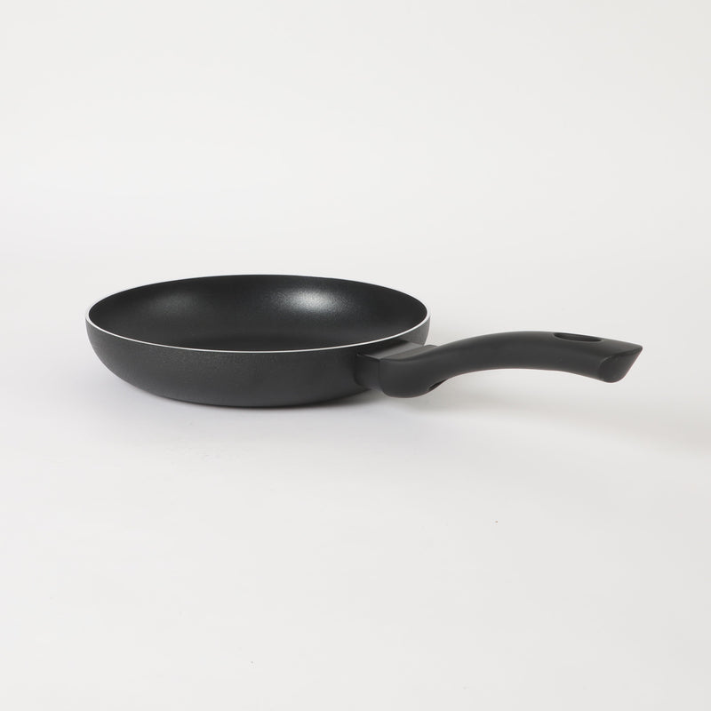 Oster Ashford 9.5" Aluminum Frying Pan - Black - Nonstick - Textured Exterior - Soft Touch Bakelite Handle - Color Label