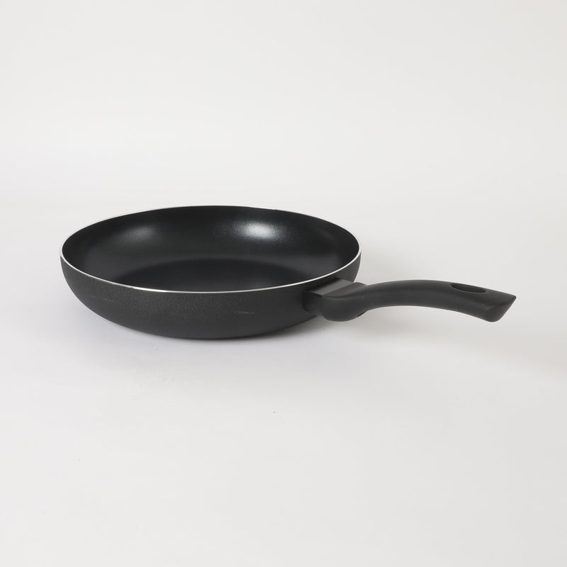 Oster Ashford 12" Aluminum Frying Pan - Black - Nonstick - Textured Exterior - Soft Touch Bakelite Handle - Color Label