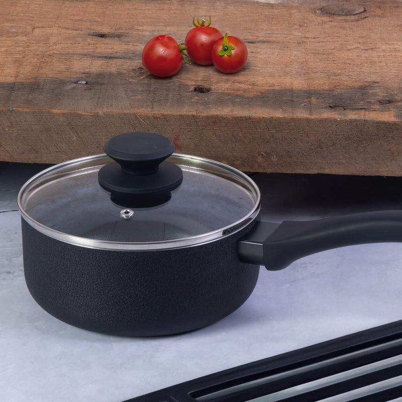 Oster Ashford 2qt Aluminum Saucepan w/Lid - Color Label