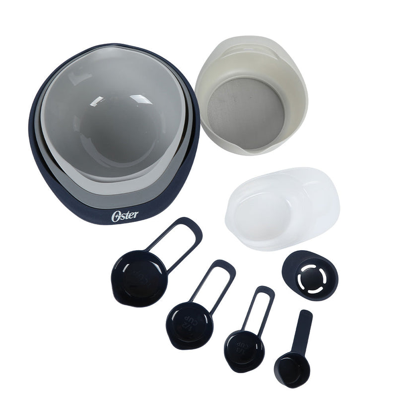 Oster Equip Baker 12pc Baking Utensil Set - PP - Color Sleeve