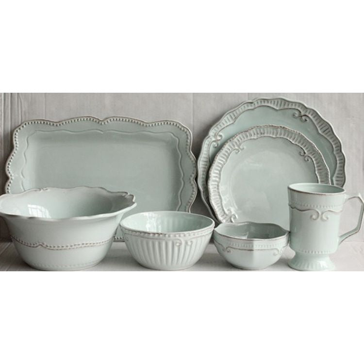 Capri 14" Stoneware Oval Platter - Open Stock