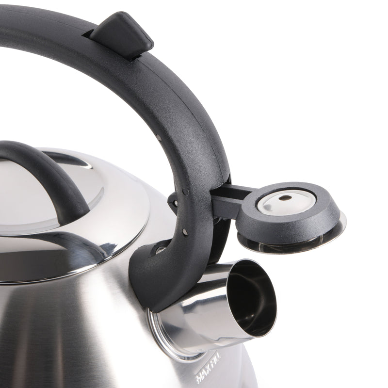 Mr. Coffee Flintshire 1.75qt Stainless Steel Tea Kettle - Nylon Handle - Gift Box