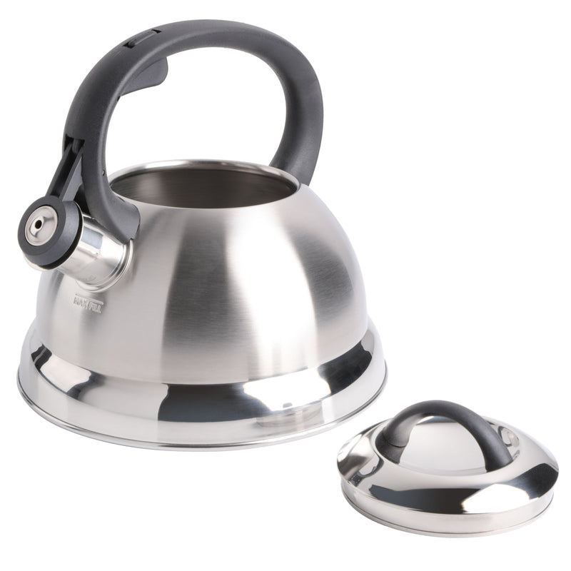Mr. Coffee Flintshire 1.75qt Stainless Steel Tea Kettle - Nylon Handle - Gift Box