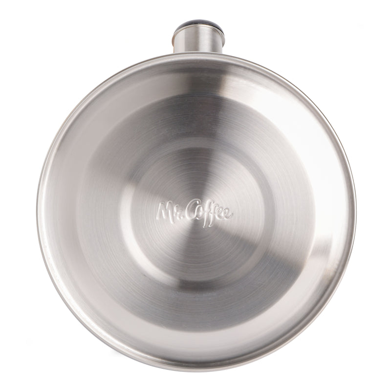 Mr. Coffee Carterton 1.5qt Stainless Steel Tea Kettle - Mirror Polished - Nylon Handle - Gift Box