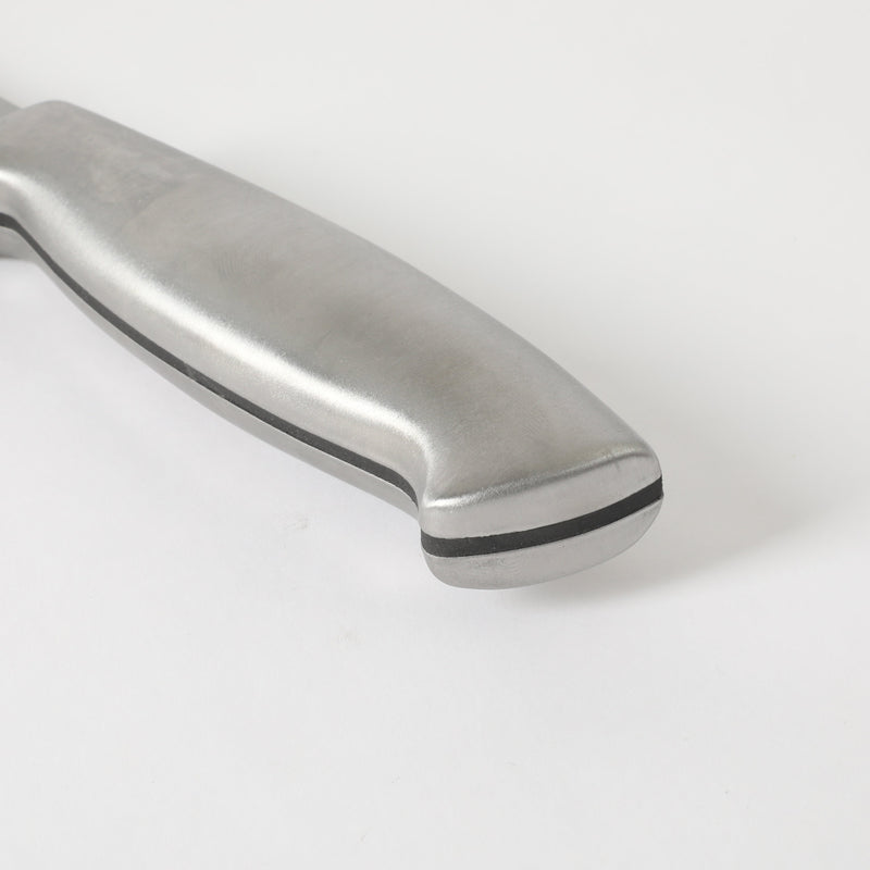 Oster Baldwyn 2pc Stainless Steel Santoku Knives Set - Stainless Steel Handle - Clam Pack