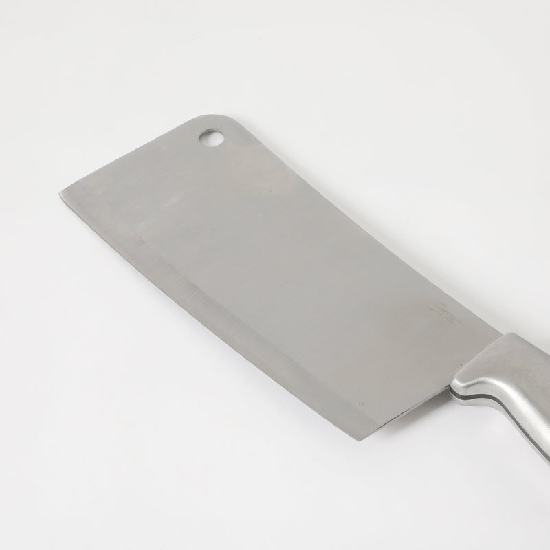 Oster Baldwyn 6" Stainless Steel Cleaver - Stainless Steel Handle - Clam Pack