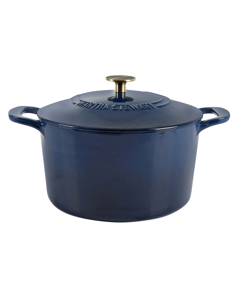 Martha Stewart Gatwick 7qt Enamel Cast Iron Dutch Oven w/ Lid