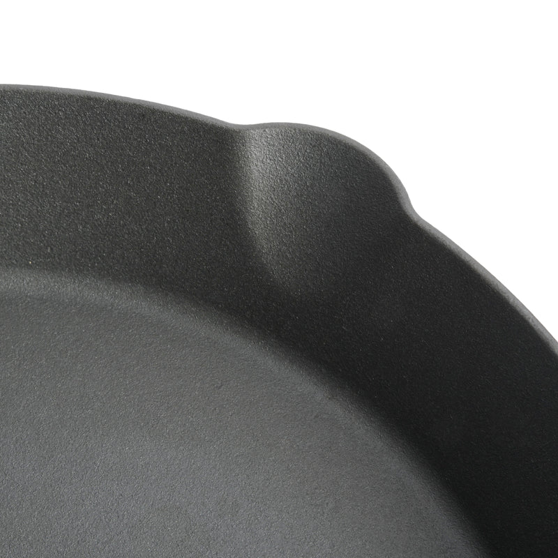 Babish 12" Preseason Cast Iron Skillet - Color Sleeve w/ Remailer