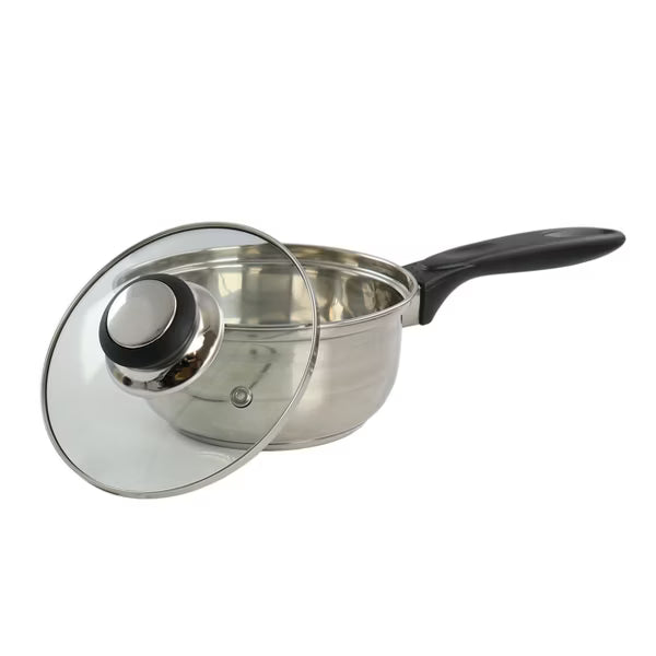 Gibson Home Lybra 7pc Stainless Steel Cookware Set - Gift Box