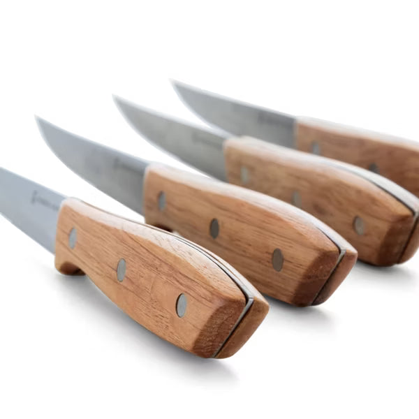 Gibson Home Seward 4pc Stainless Steel Steak Knives - Clam Pack
