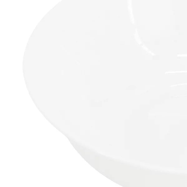 Gibson Home White Shadow 12pc Opal Glass Dinnerware Set - White - Gift Box