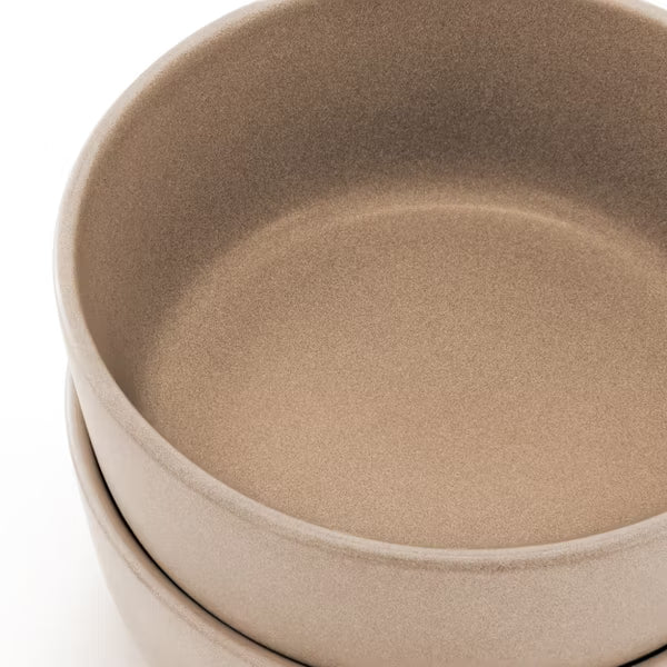 Soho Lounge Bryant Park 2pc 6" Cereal Bowl Set - Reactive Glaze - Stoneware - Color Sleeve