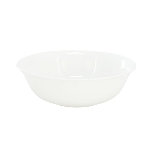 Gibson Home White Shadow 12pc Opal Glass Dinnerware Set - White - Gift Box