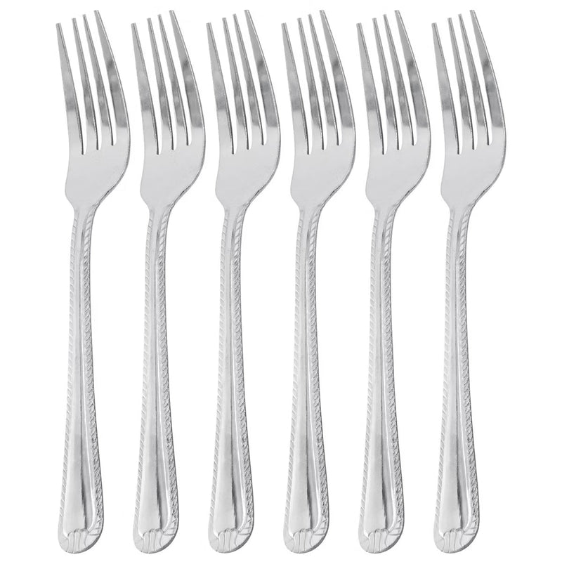 Gibson Home Tustin 6pc Stainless Steel Dinner Fork - Hang Tag