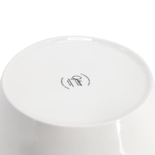 Gibson Home Great Essentials 2pc 6.75" Side Bowl Set - White - 4 Way Color Sleeve