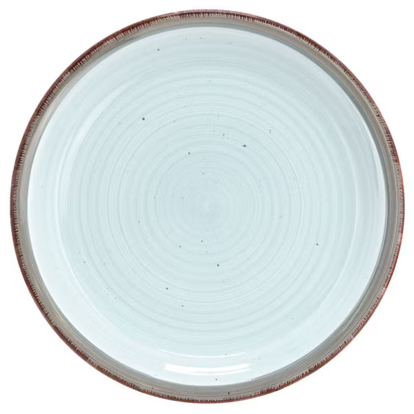 Gibson Home Holcomb 12pc Dinnerware Set - Hand Painted - Durastone - Gift Box