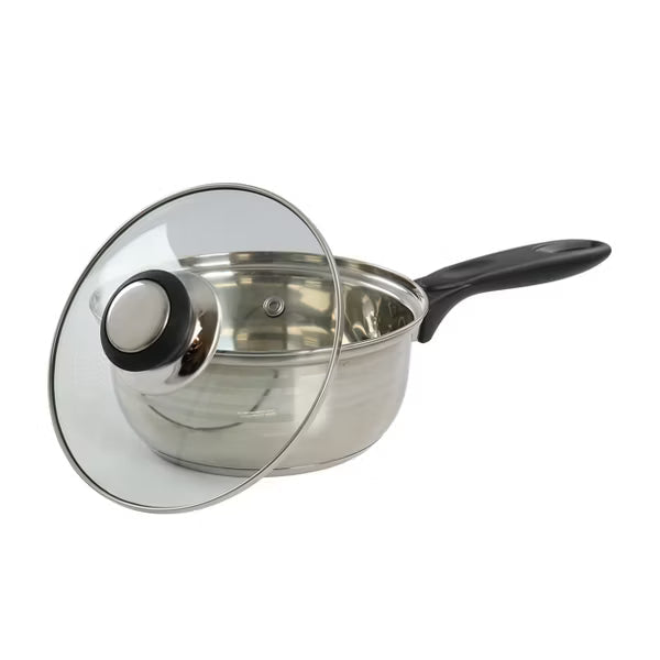 Gibson Home Lybra 7pc Stainless Steel Cookware Set - Gift Box
