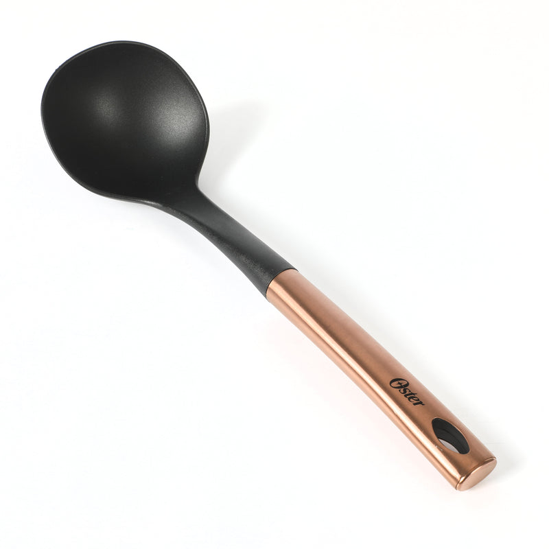 Oster Baldwyn 5pc Nylon Kitchen Tools - Rose Gold Stainless Steel Handle - Gift Box