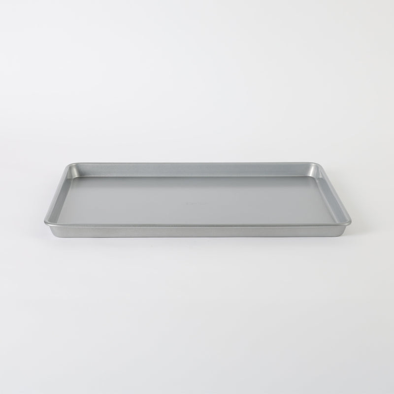 Martha Stewart Everyday Bakeaway 17" Carbon Steel Cookie Sheet - Silver - Nonstick Interior - Color Label