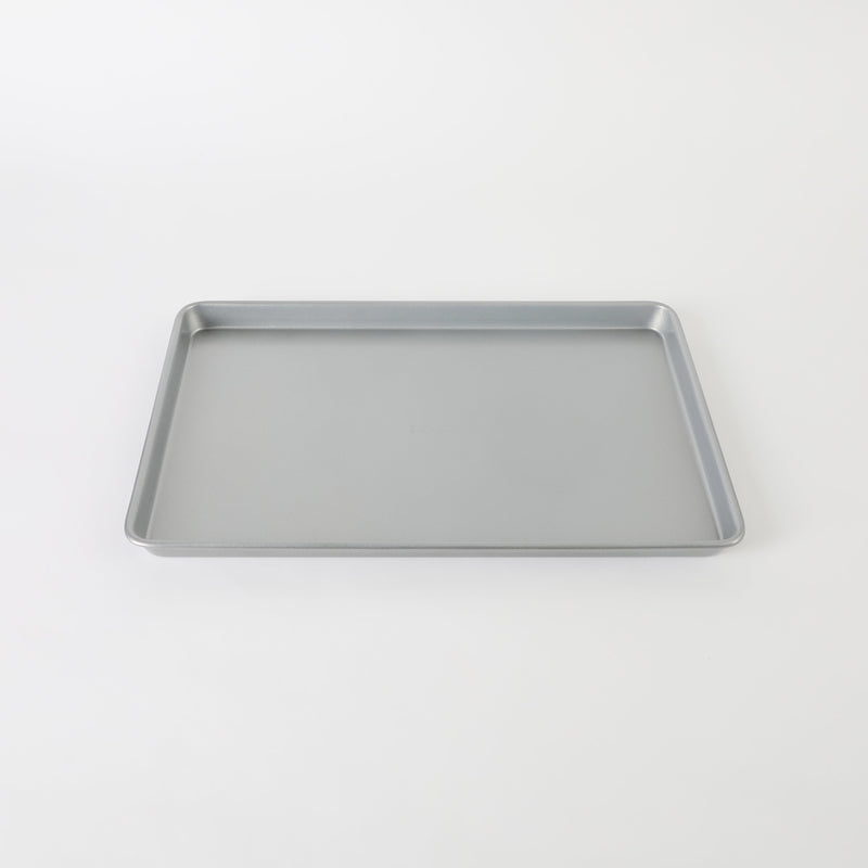 Martha Stewart Everyday Bakeaway 17" Carbon Steel Cookie Sheet - Silver - Nonstick Interior - Color Label