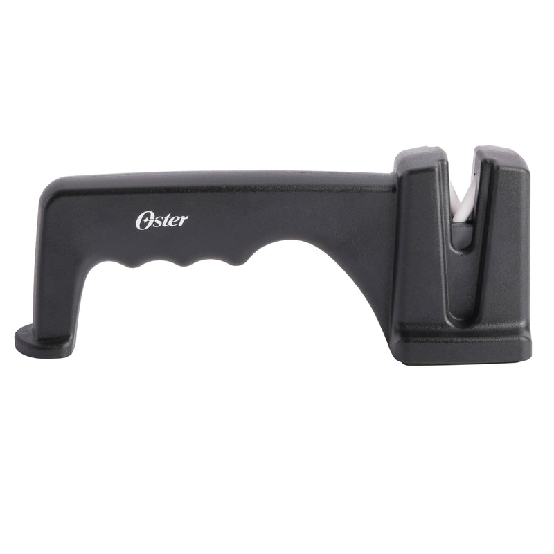 Oster Trussville 7.5" x 3.0" Knife Sharpener - Black - PP Handle - Gift Box