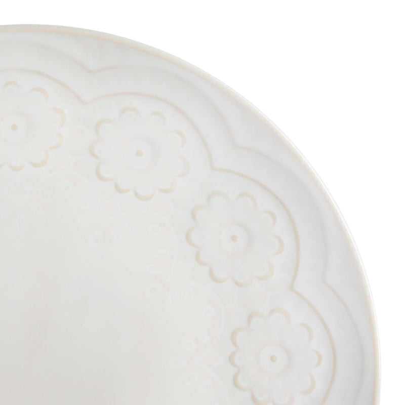 Gibson Elite Alemany 18pc Porcelain Dinnerware Set - Factory Remailer