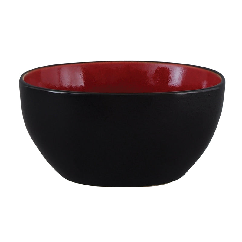 Soho Lounge 16pc Dinnerware Set - Soft Square - Reactive - Stoneware - GBX