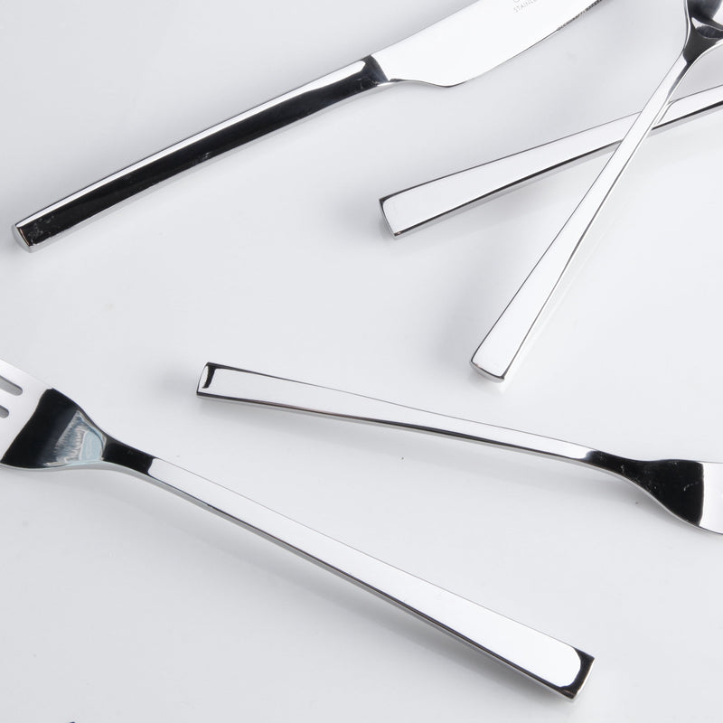 Gibson Elite Sparland 20pc Forged Flatware Set - Mirror Polished - Gift Box