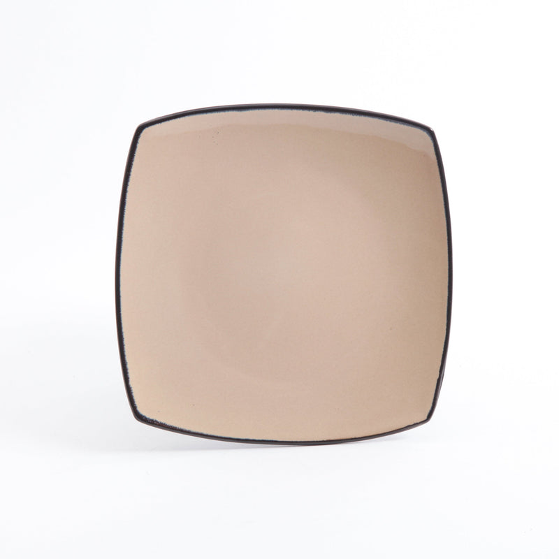 Soho Lounge 16pc Dinnerware Set - Soft Square - Reactive - Stoneware - GBX