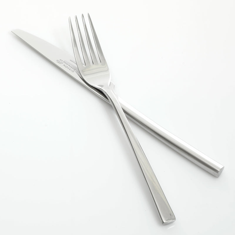 Gibson Elite Sparland 20pc Forged Flatware Set - Mirror Polished - Gift Box