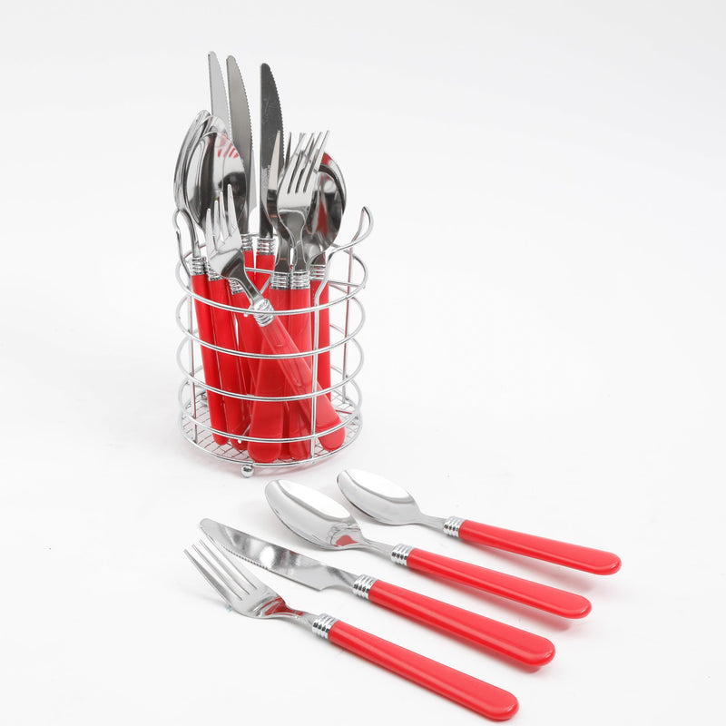 Gibson Everyday Sensations 16pc Stainless Steel Flatware Set - Gift Box w/ PVC Bag