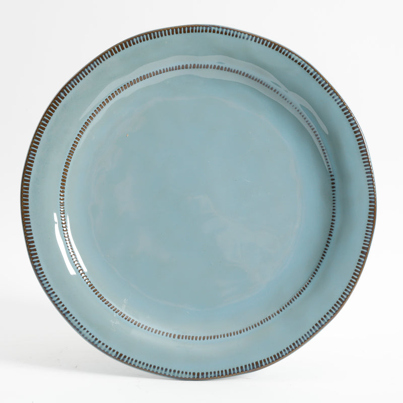 Gibson Elite Terranea 12 pc Reactive Glaze Stoneware Dinnerware Set - Remailer