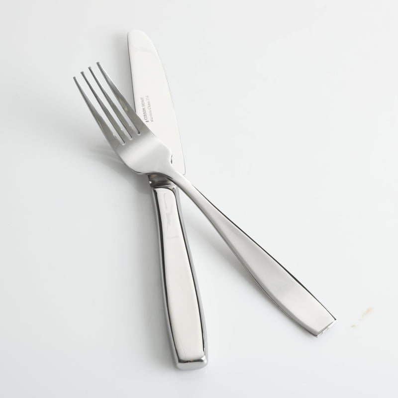 Gibson Home Castleford 20pc Flatware Set - Mirror Polished - Hollow Handle - Stainless Steel - Gift Box
