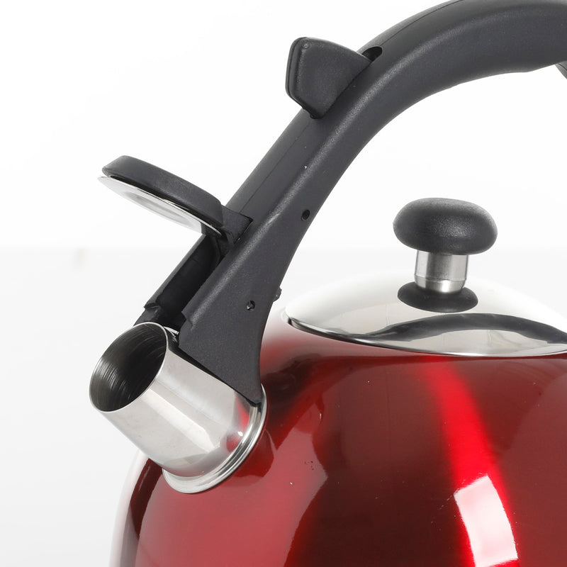 Mr. Coffee Claredale 1.9qt Stainless Steel Tea Kettle - Nylon Handle - Gift Box