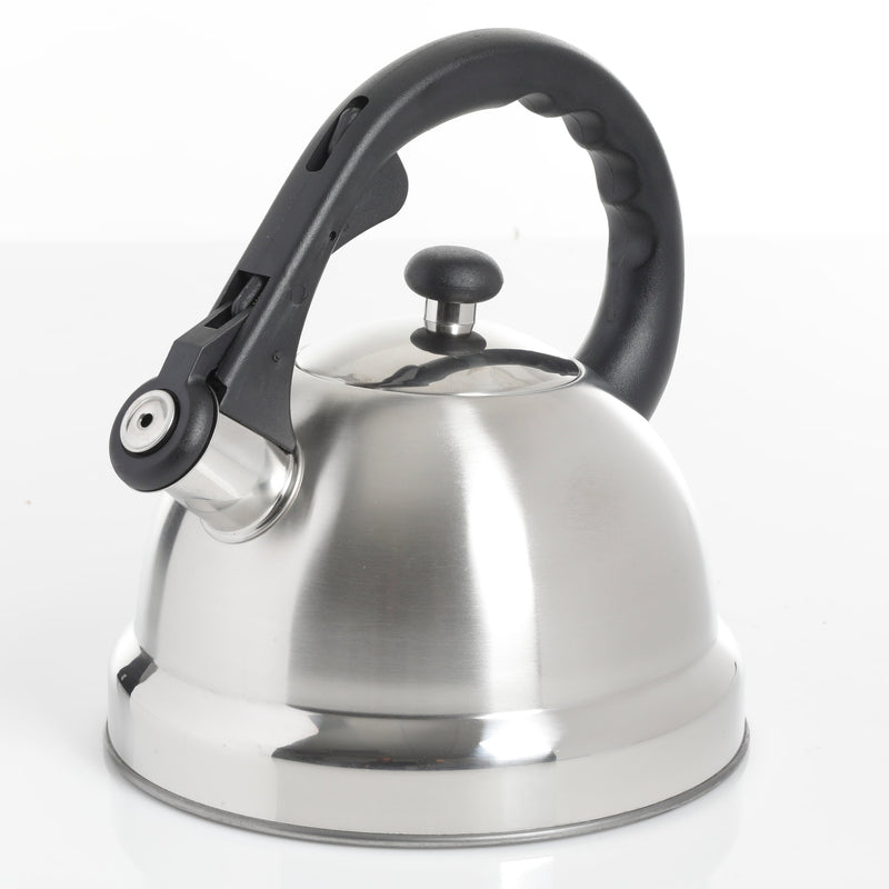 Mr. Coffee Claredale 1.9qt Stainless Steel Tea Kettle - Nylon Handle - Gift Box
